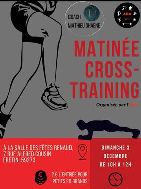 ASD - Matinée cross training